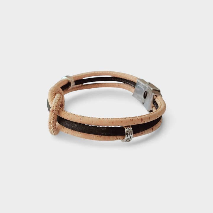 Karmyliege - Wholesale Jewelry - Men's - Men's Cork Bracelet Soren –9
