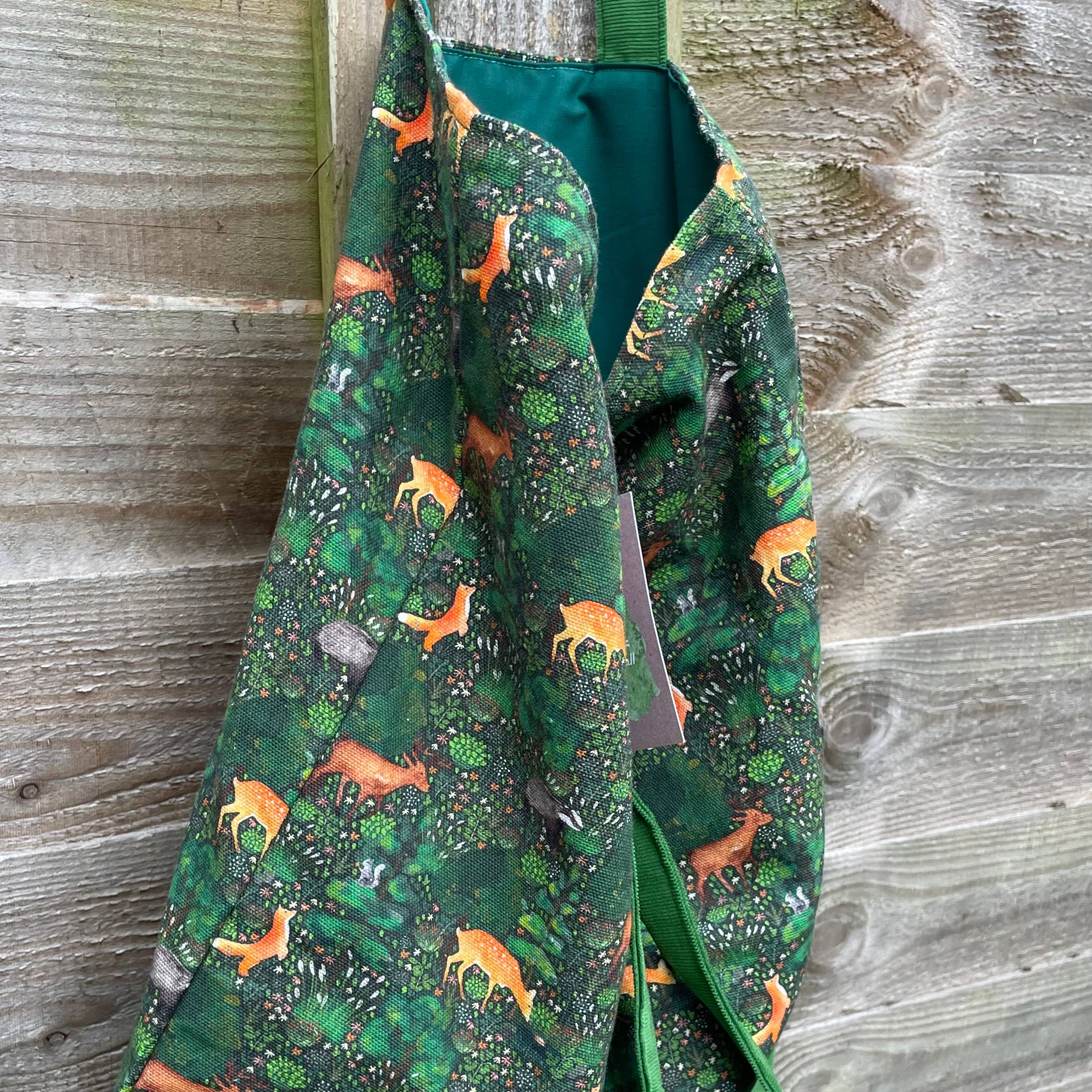 Samantha Hall Designs - Wholesale Tote Bag - Women's - Summer Forest Animal Tote Bag2