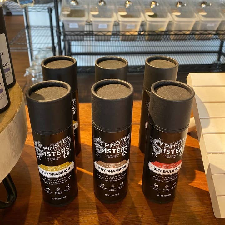 Spinster Sisters Co. / Old Salt Grooming Supply - Wholesale Dry Shampoo - Brunette Hair Dry Shampoo: Oil Absorbing, Volumizing6