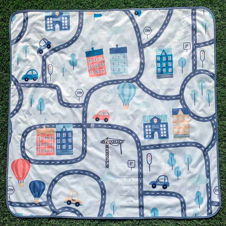 BapronBaby - Wholesale Play Mat - Kids & Baby - Tiny Town - Splash Mat - A Waterproof Catch-All