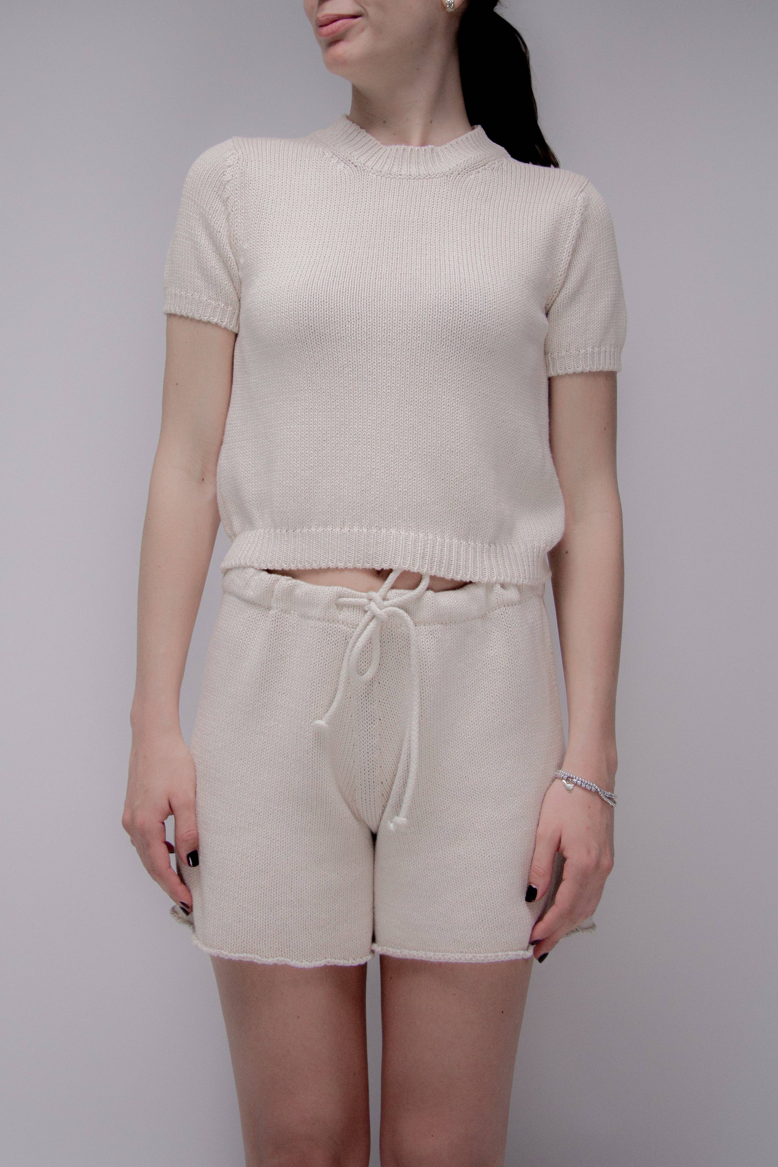 Lèmme – Engroshandel Shorts – Kvinder – Fine bomuldsshorts med snøre12