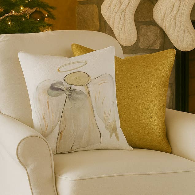 Textured Linen Holiday Pillow Collection for wholesale by The Inspiring Home