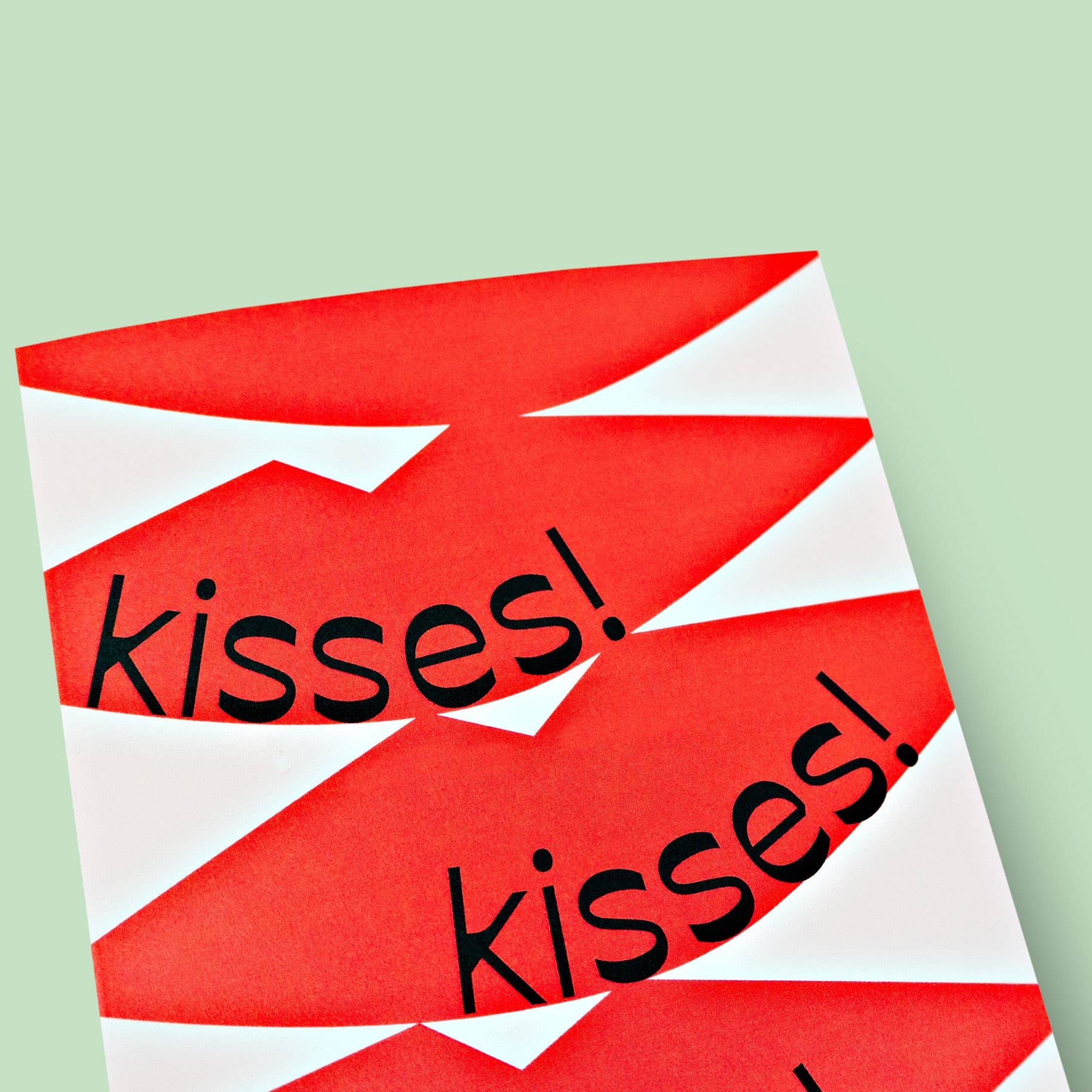 Good Thanks Paper - Wholesale Love Card - Lips Kisses Love Card2