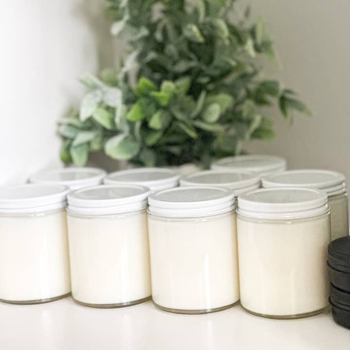 Magnolia Candle Company - Wholesale Jar/Filled Candle - White Label Soy Candles - Brandless Candles, Private Labels