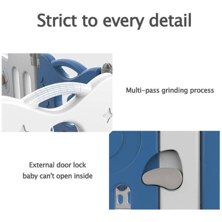 KIDS VIP – wholesale Classic toy – Kids – Indoor/Outdoor Foldable Playpen ? 20-Panel Safety Play Yard13