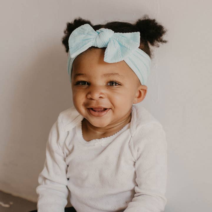 Parker Baby Co. - Wholesale Fashion Headband - Baby - Grace Set - Cable Knit Knotted Headbands - 5 Pack