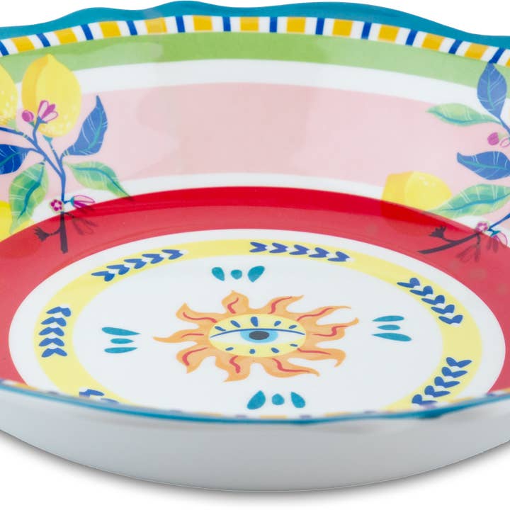 Ciotola Centrotavola in Melamina - Mamma Mia per la vendita all'ingrosso da parte di Baci Milano