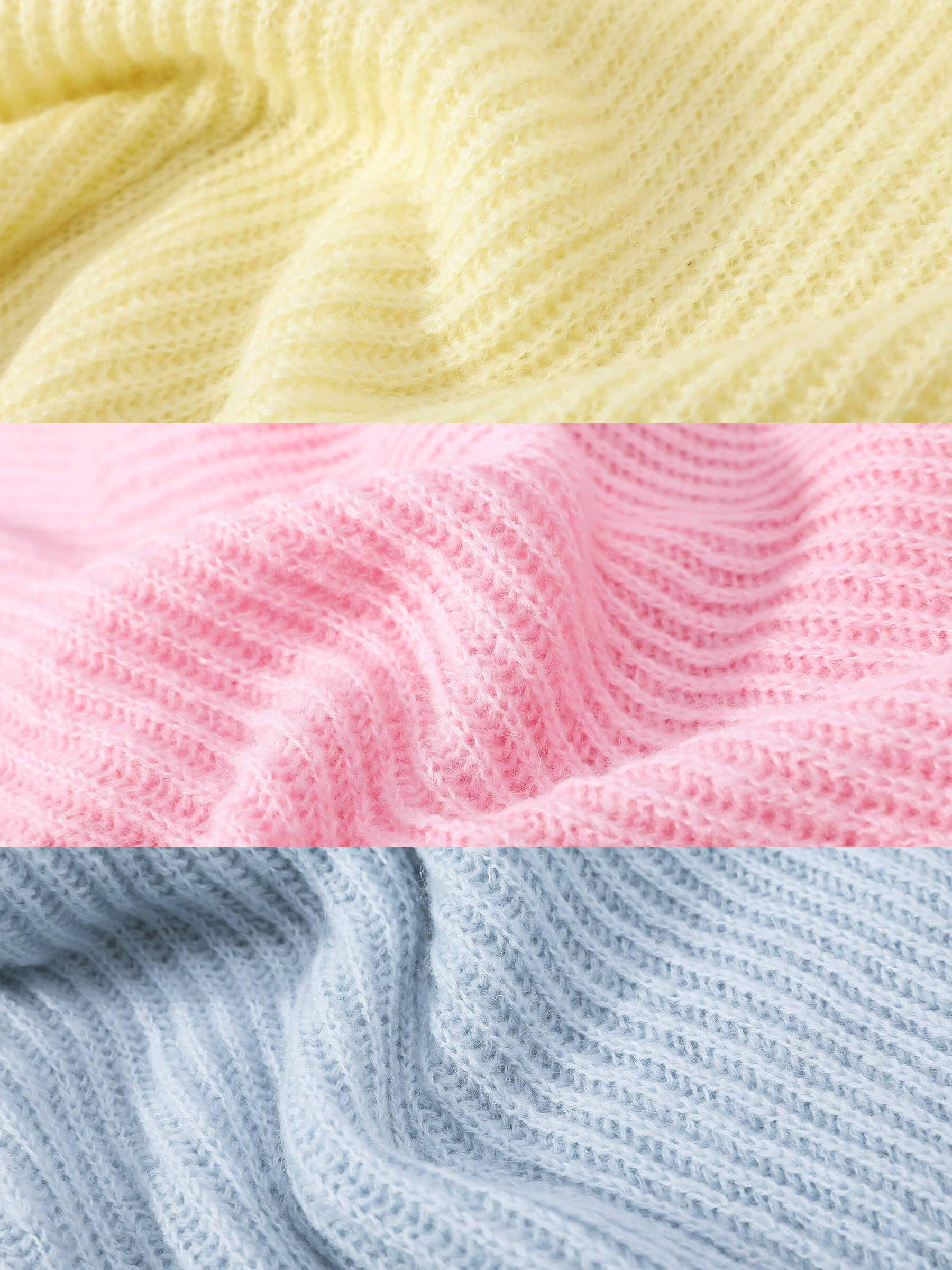 CUBIC – Engroshandel Cardigan - Dame – Casual ribstrikket cardigan med V-hals4