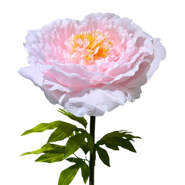 Peony Artificial Giant spray pink 115cm (knock down packing) - diam. 40cm for wholesale by Wildflowers by Floriette