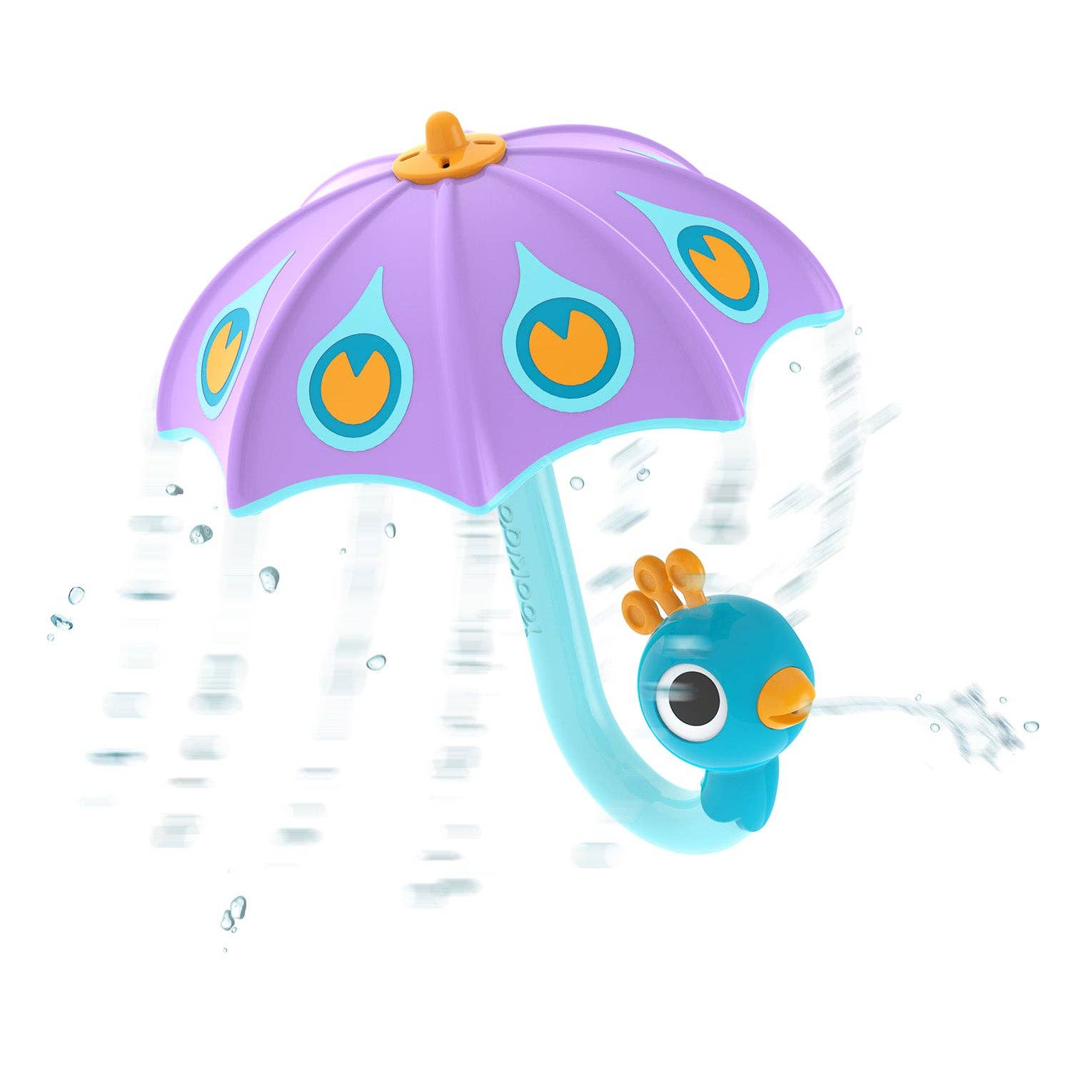 Yookidoo - Wholesale Bath Toy - Baby - Fill 'N' Rain Peacock Umbrella4