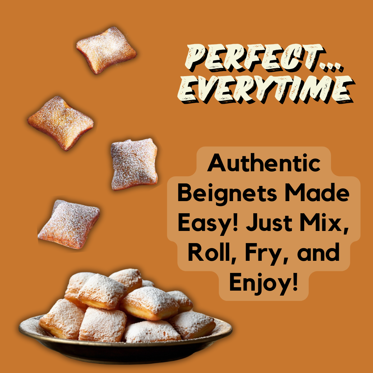 Bayou Beignet - Wholesale Cake Mix - BEIGNET MIX2