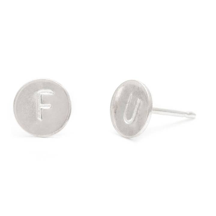 Boucles d'oreilles créoles en argent sterling, texture écorce de bouleau pour la vente par Laughing Sparrow