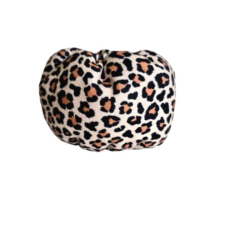 Leopard Print Hush Muff for wholesale by Soothe and Settle