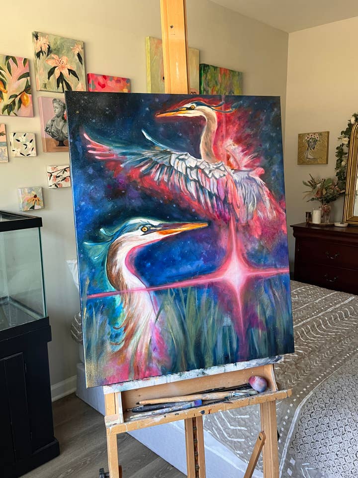 “Wings Of Stardust” for wholesale by Jess Harris Art