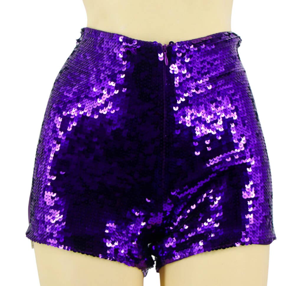 Western Fashion - Wholesale Shorts - Women's - 2270 - Sequins Shorts with Zipper49