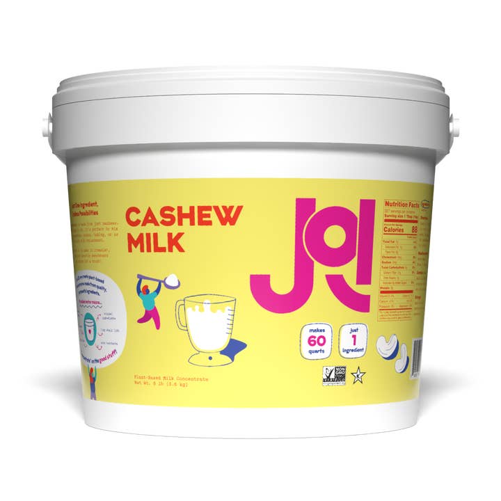 Cashew Milk Base, 8 lb (Wholesale bulk) for wholesale by JOI