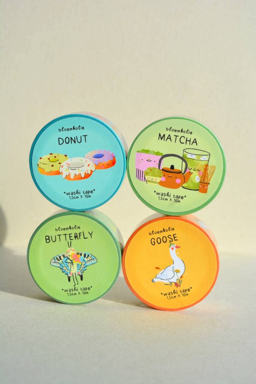 Bloemkolie - Wholesale Washi Tape - Goose Washi Tape / Cute Quirky Kawaii Stationery3