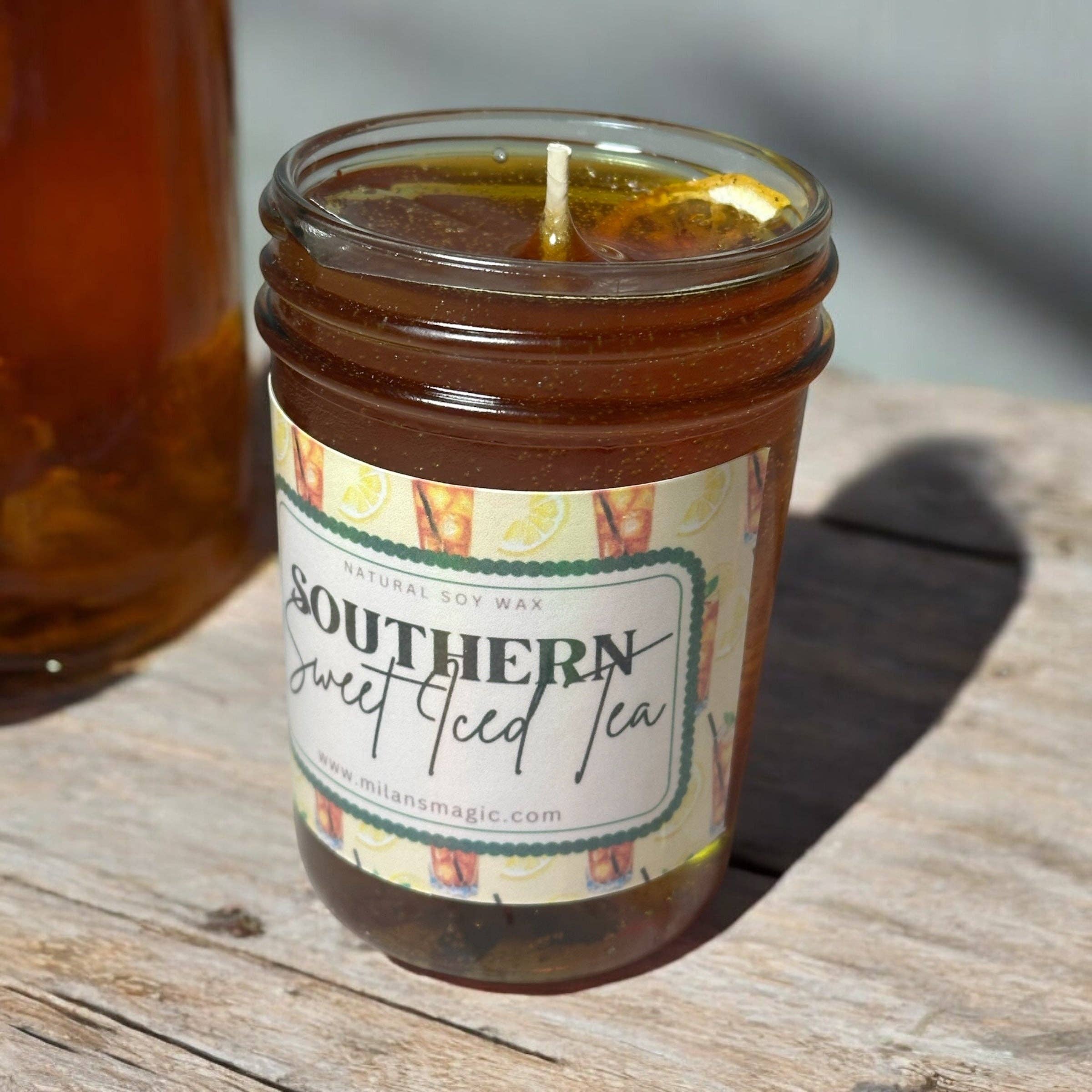 Milans Magic - Wholesale Jar/filled candle - Southern Sweet Iced Tea Candle