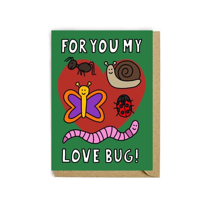 Carte Love Bug pour la vente par Marblehead
