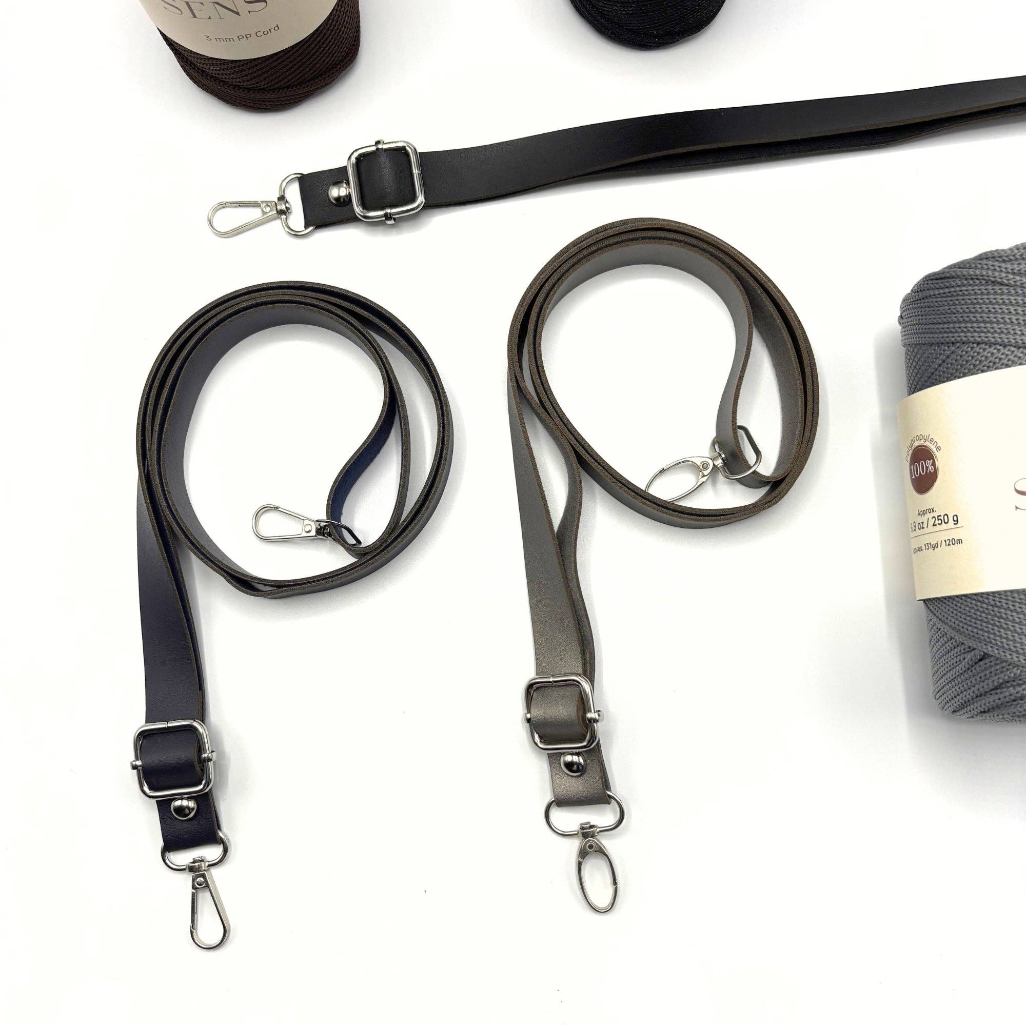 Sensy – Großhandel Schulterriemen – Unisex – PU-Leder verstellbarer Taschenriemen (65 cm bis 135 cm)23