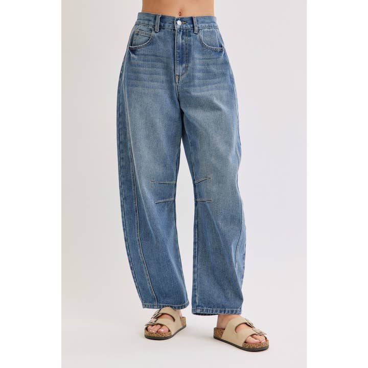 229 Barrel Jeans for wholesale by Coloring You