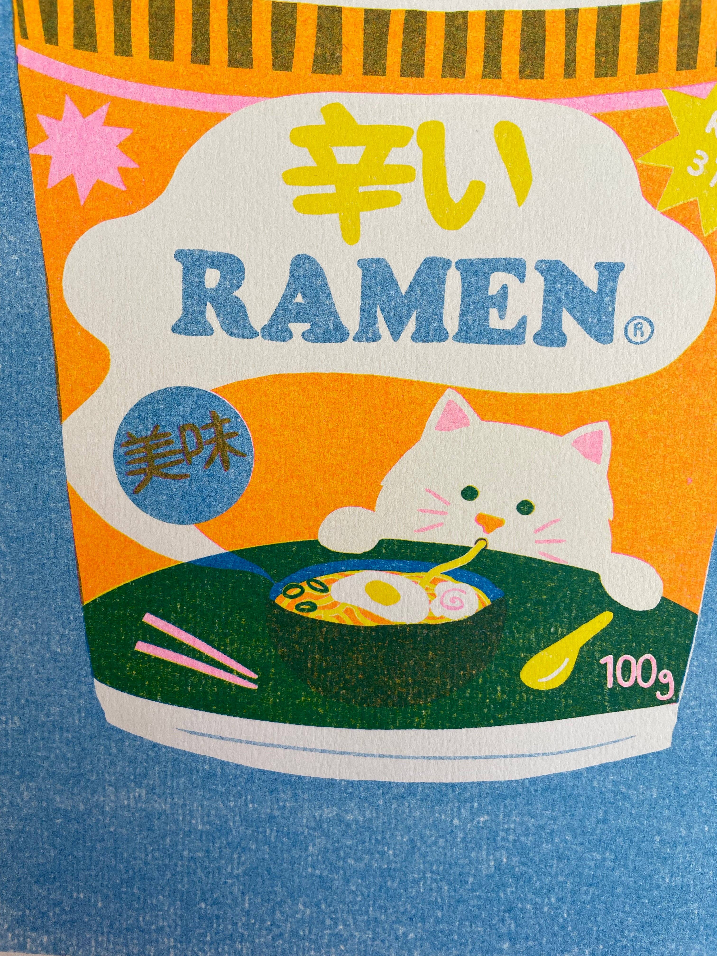 naomi wilkinson illustration - Wholesale Art Print - Ramen Riso Print3