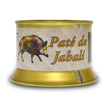 Vildsvinepaté med trøffel og Armagnac fra Montes Universales (135 g) for engroshandel hos Botularium SLU