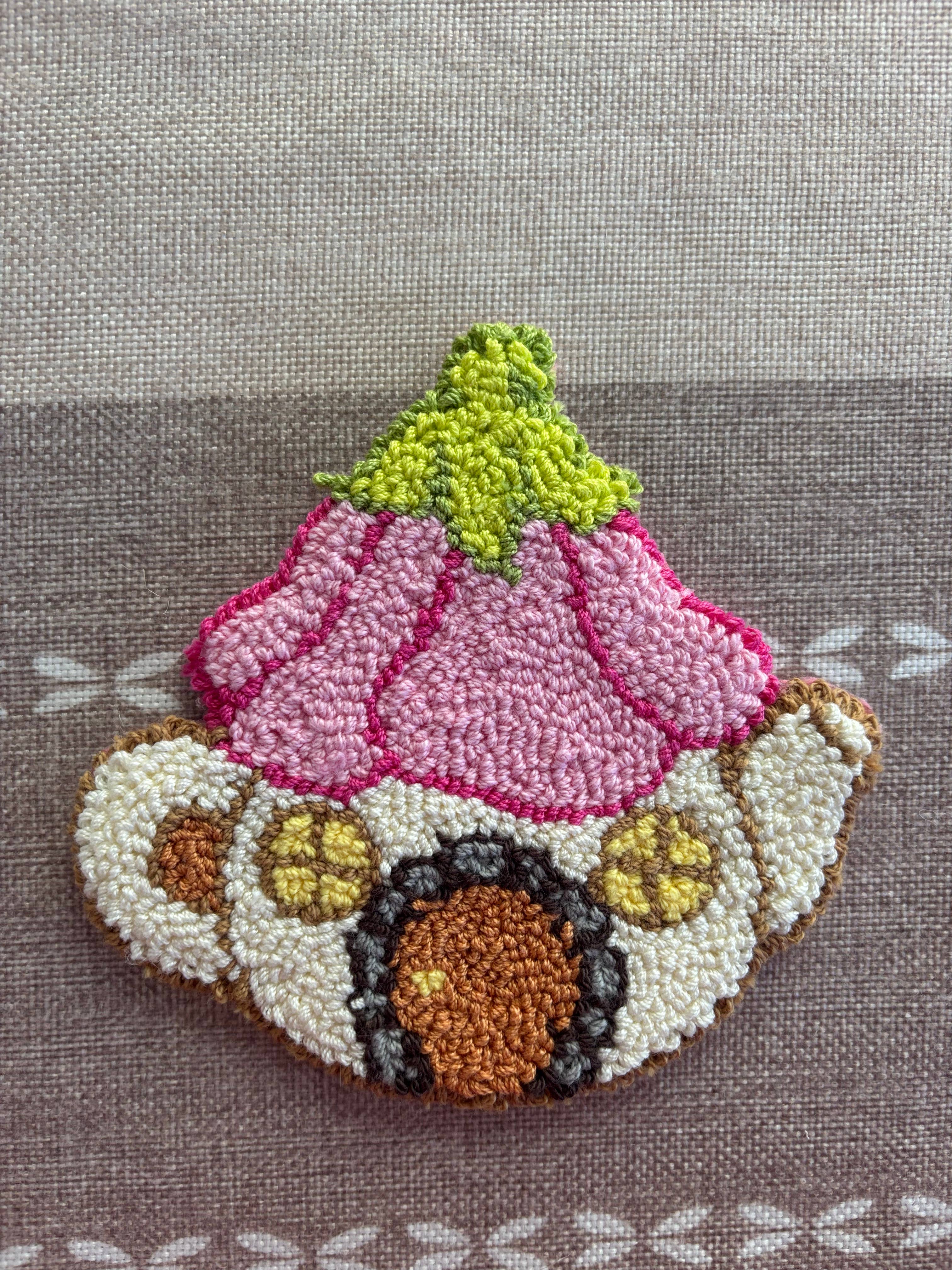 Honey Punches - Wholesale Coasters - Punch needle mug rugs, Hand tufted coasters, Cozy gifts4