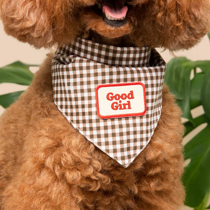 Scout's Honour Pty Ltd - Wholesale Pet Bandana - Dog - Good Girl iron-on patch for dogs