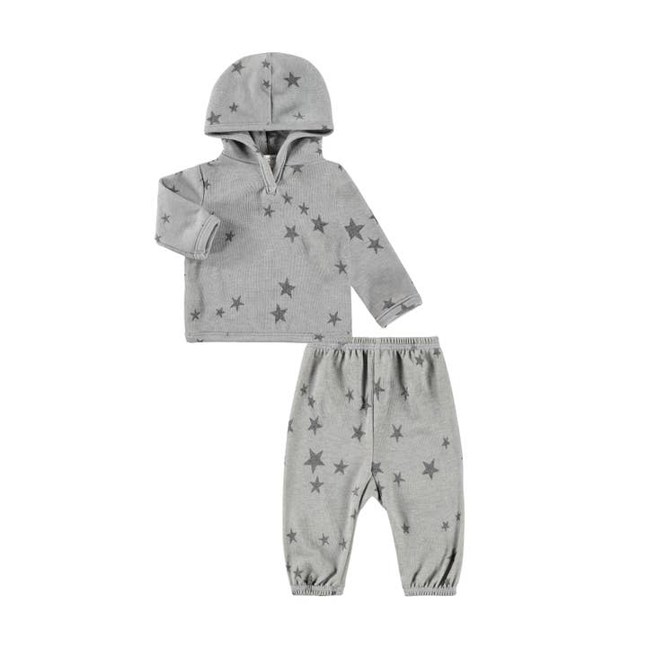 Eco-Fleece Star Hoodie and Sweatpant Set for wholesale by PAIGELAUREN baby & toddler