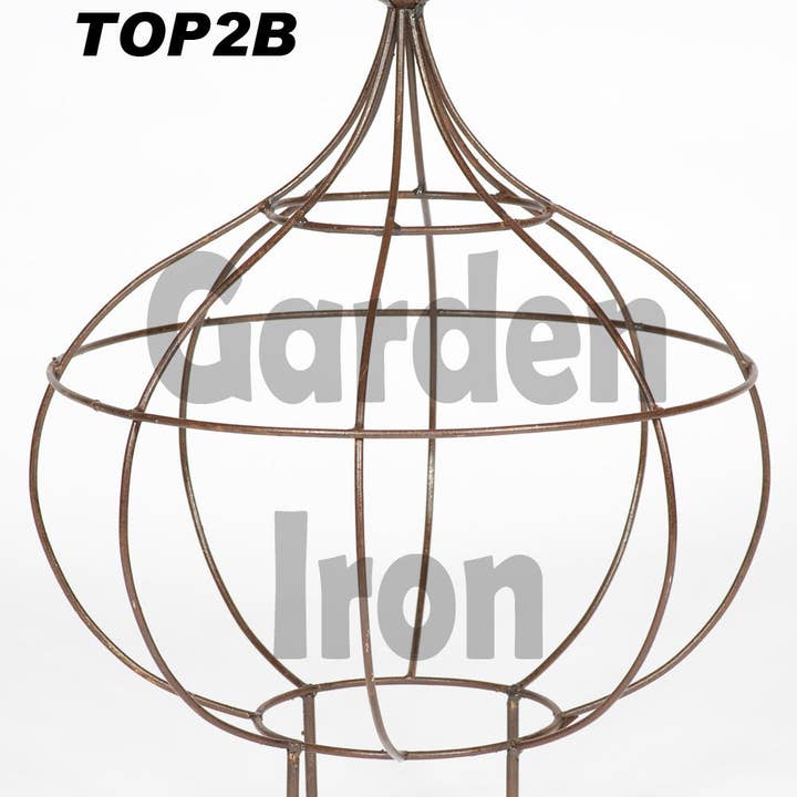 Garden Iron And More - Wholesale Outdoor Ornament/Decor - Topiary with Ball Finial