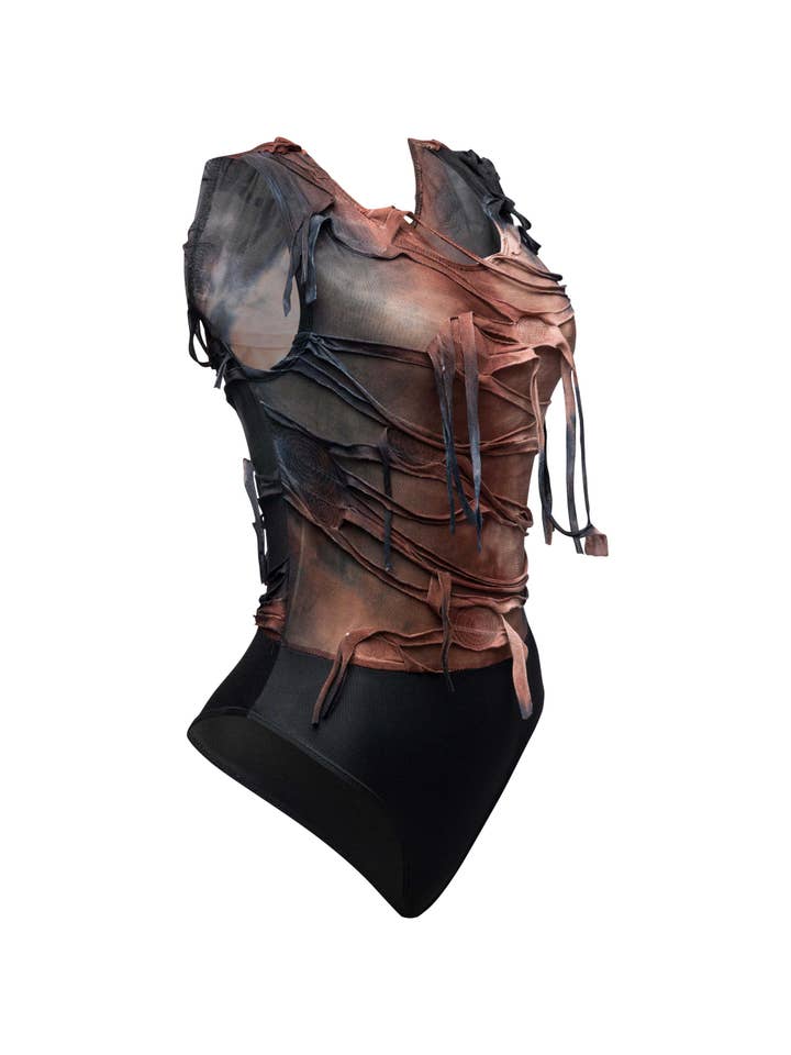 BRUN COMBO Just My Vibe Långärmad Kroppsdräkt för wholesale på Faire2