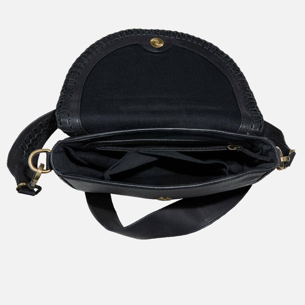 Amsterdam Heritage Leather Belts, Bags, Jackets & Apparel - Vente Sac à bandoulière – femme - Fletcher | Sac à bandoulière pliable en cuir pour femme16