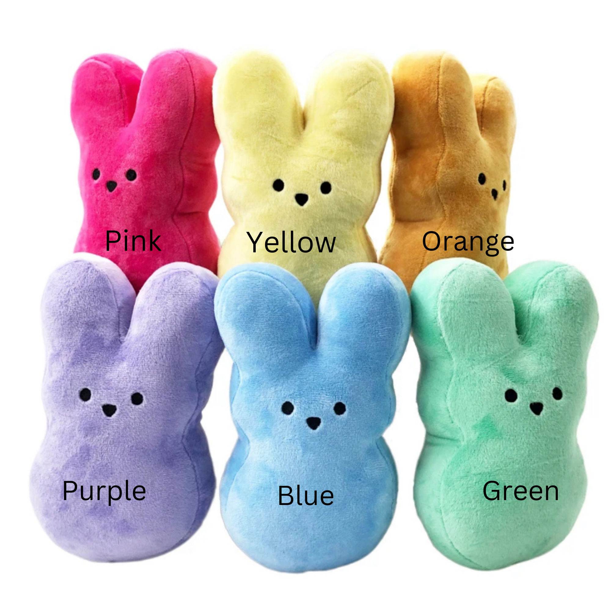 AH Designs 15 - Wholesale Stuffed/Plush Toy - Kids & Baby - RESTOCKED Peep Bunny, Popular Easter Bunny, Colorful14