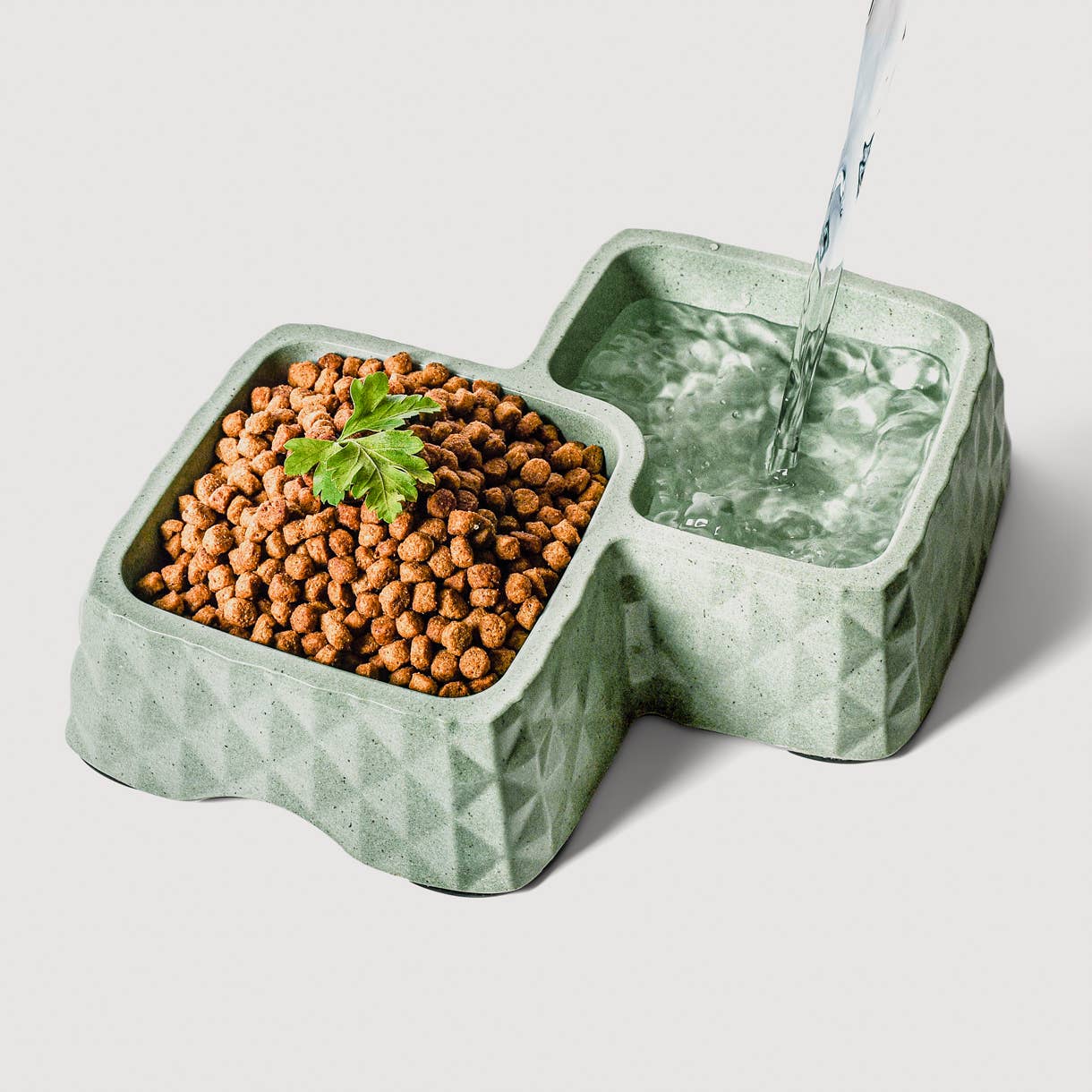 ne&no - Wholesale Pet Bowl - Cat/Dog - ne&no® Bamboo Double Bowl for Cats & Dogs - Non-Slip12