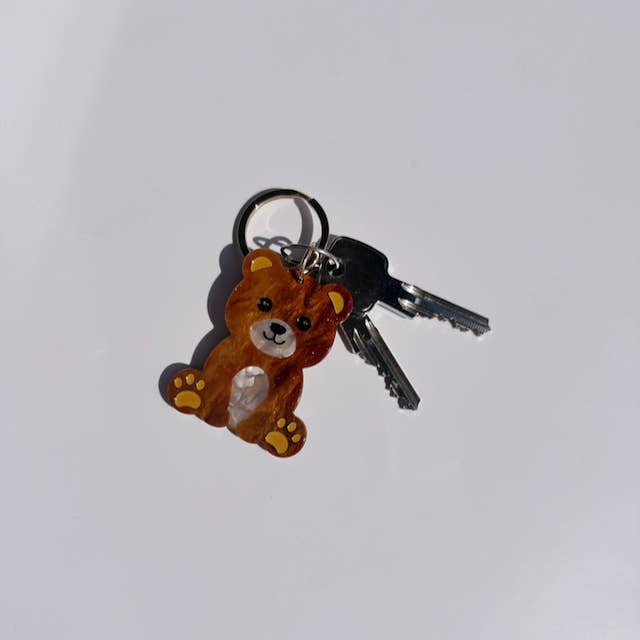 Sleutelhanger Teddy voor wholesale door LOU LOTO.