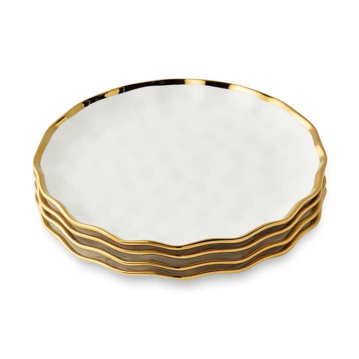 Certified International – wholesale Salad plate – Regency Gold Salad Plate 9in2