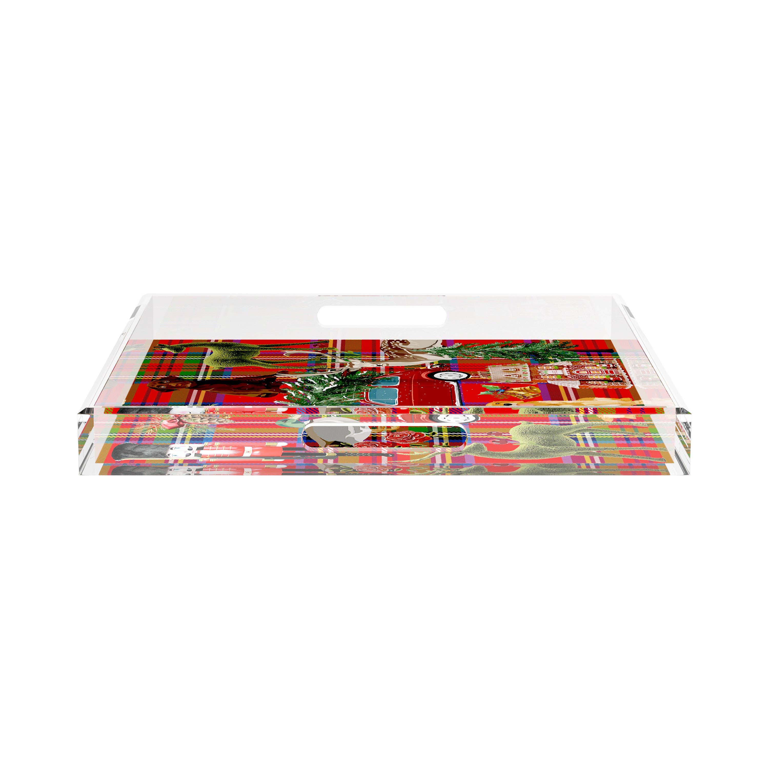 Nicolette Mayer Collection - Wholesale Decorative Tray - Ultimate Christmas Acrylic Square Decorative Tray46