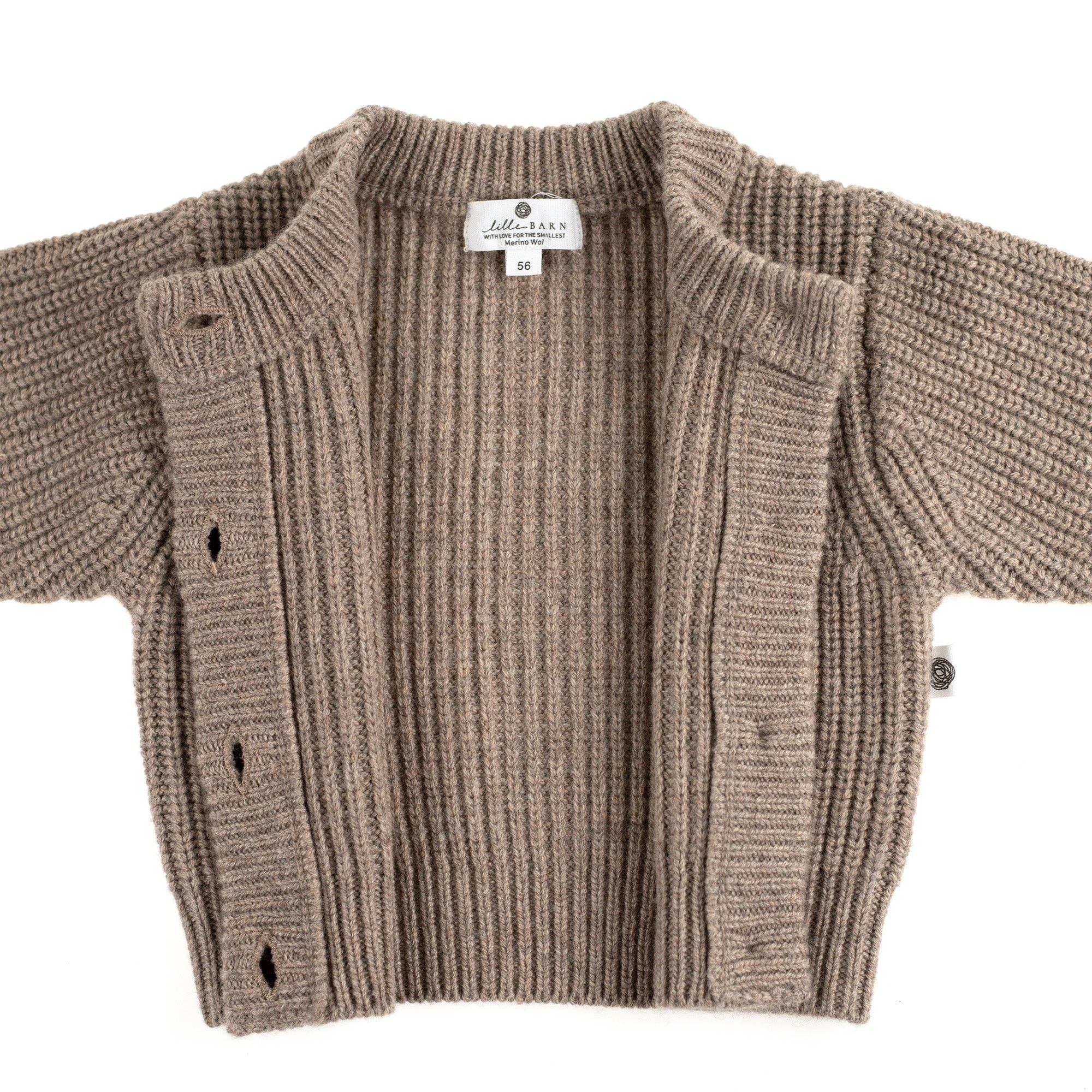 Lille Barn - Venta al por mayor Cárdigan - Bebé - Chaqueta de bebé tejida de lana merino - Cobble7