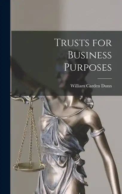 Books by splitShops - Wholesale Book - Adult - Trusts for Business Purposes - Hardcover0