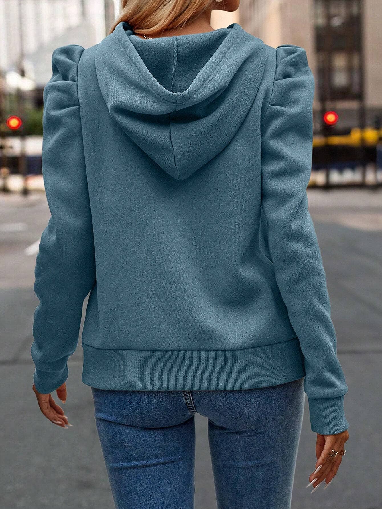 Lily Clothing - Wholesale Hoodie - Women's - Fashionable hooded long sleeve casual sweatshirt25