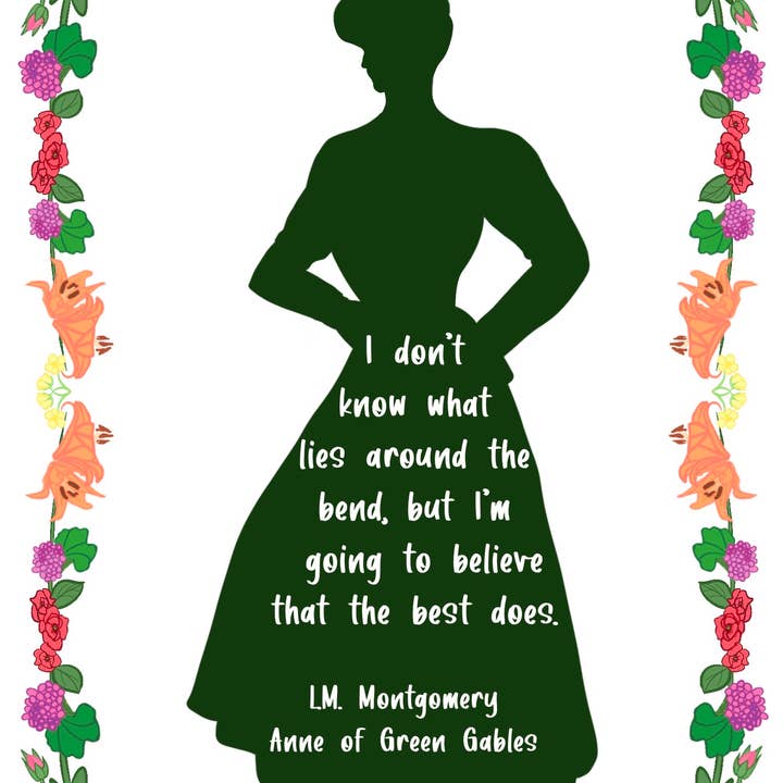 Carte vierge Anne of Green Gables 5x7 Darcey LJ Keeney pour la vente par Greetings From Hospitality Lane