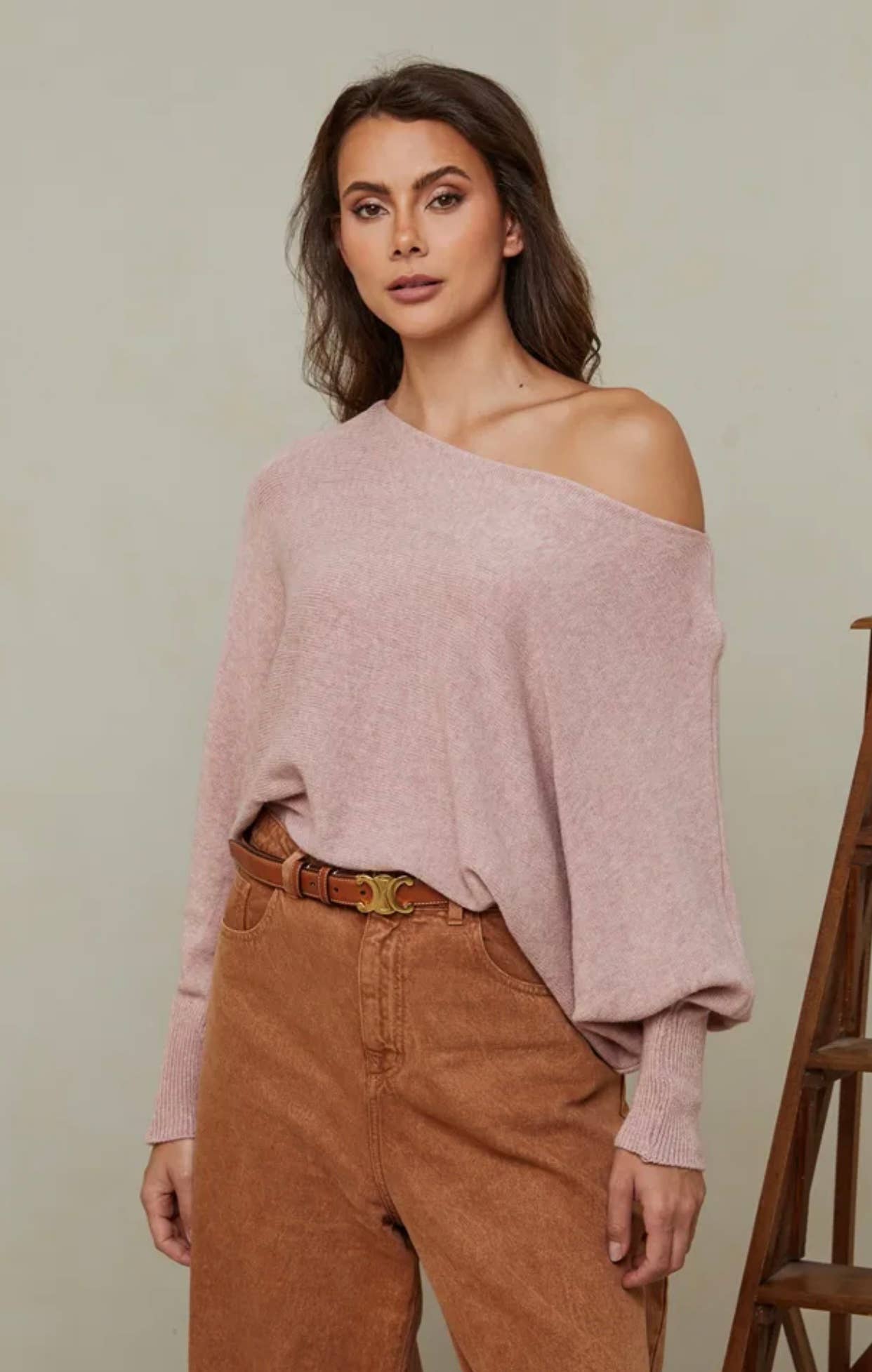 LÉA & LUC - Vendita all'ingrosso Maglione tricot - Donna - Maglione con maniche a pipistrello REF. 009962