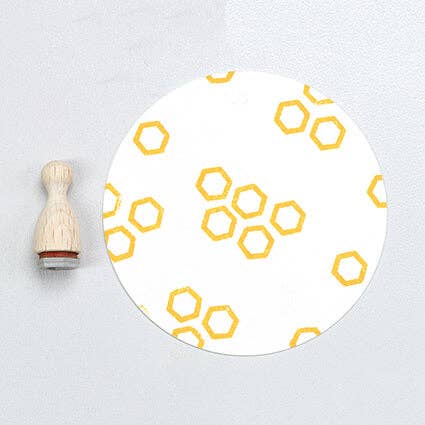 Perlenfischer – Carimbo de borracha/decorativo por atacado – 12x Carimbo | Favo de mel0