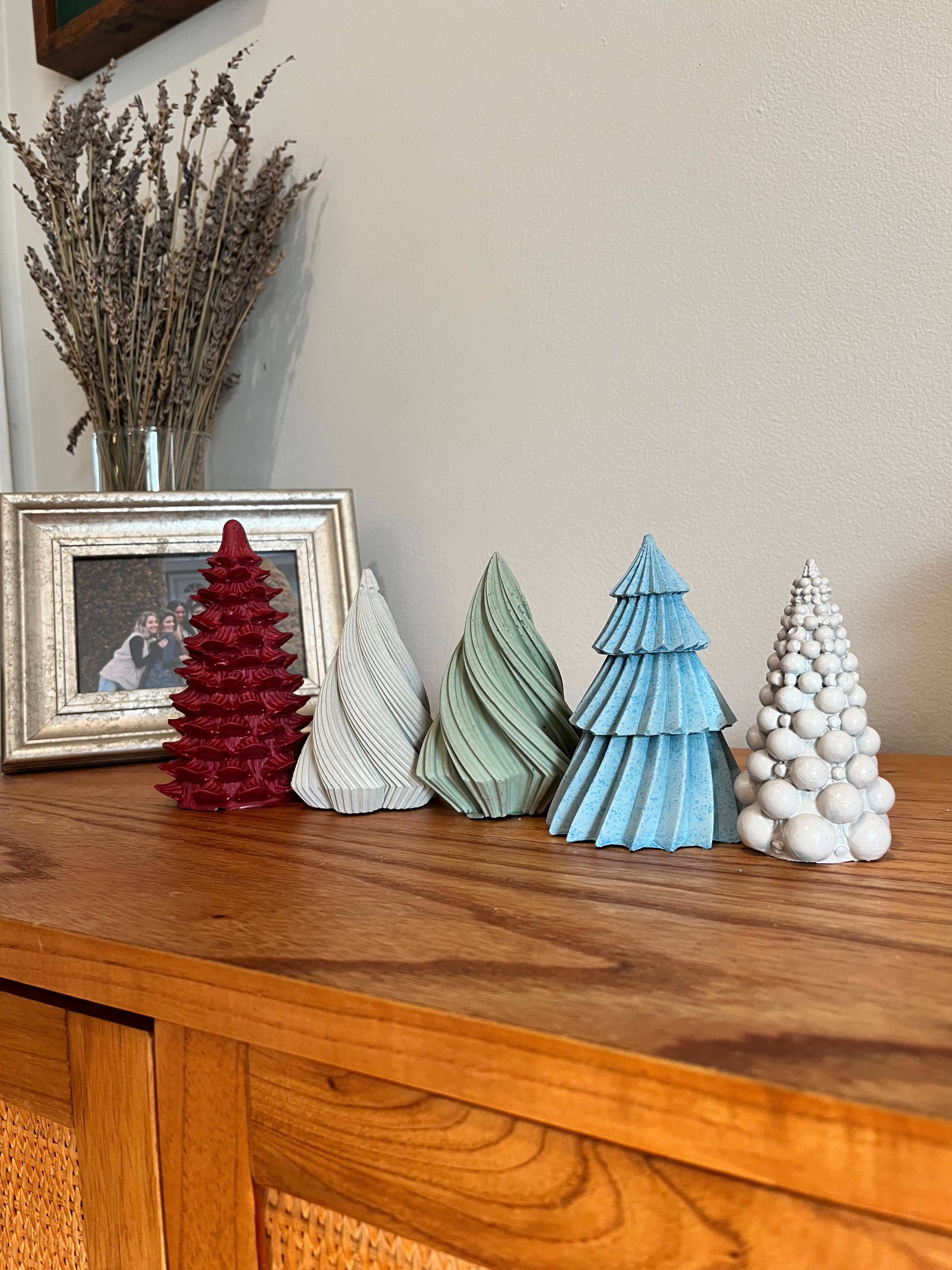 Make My Day Design – wholesale Christmas decoration – Cement Christmas Tree Figurines9