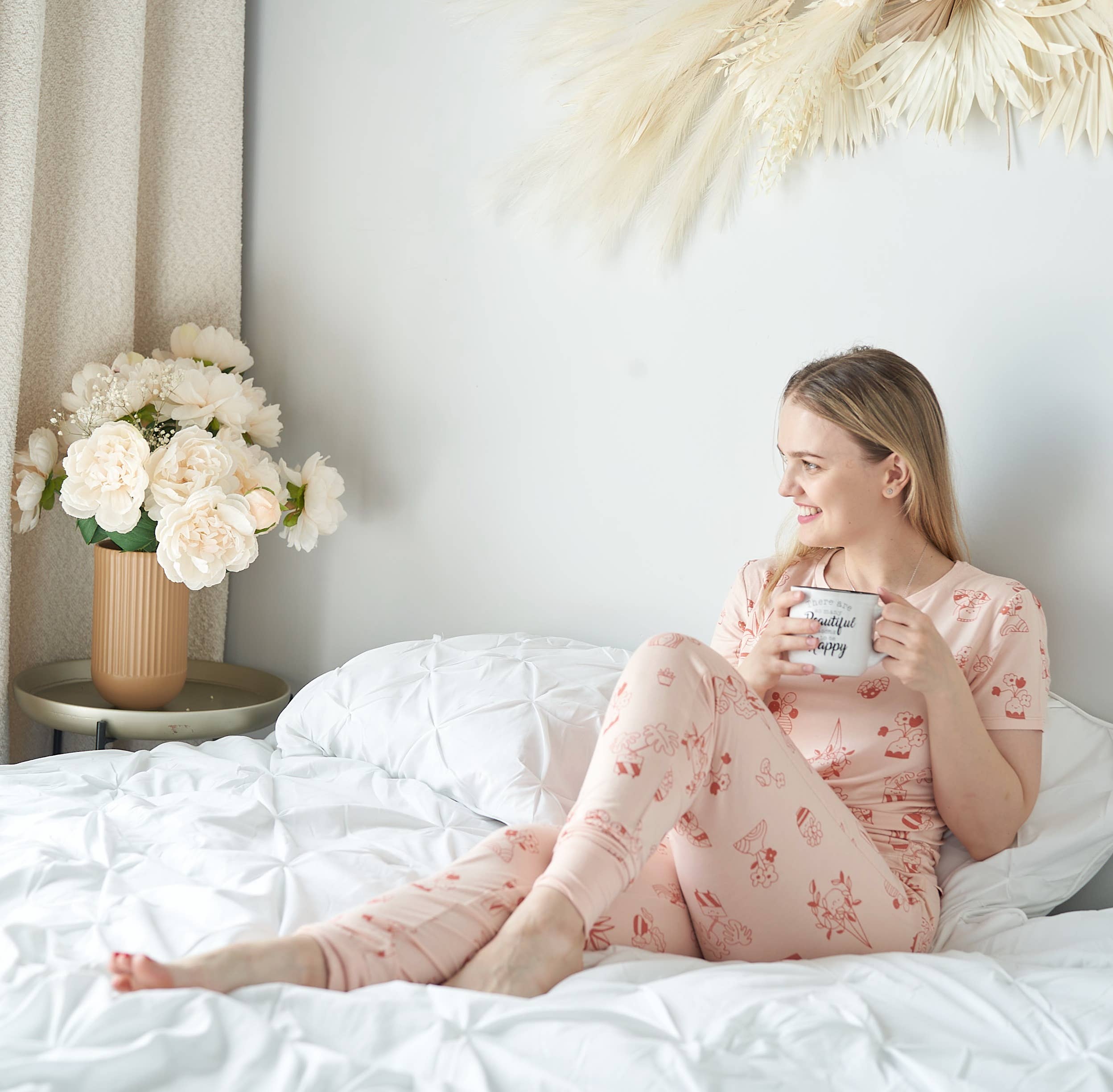 Silkberry Baby – wholesale Sleepwear set – Women's – Women's Bamboo Short Sleeve Pajama Set5