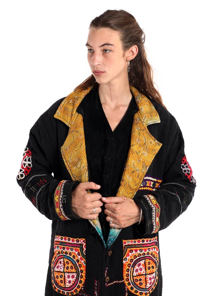 Manteau en laine mérinos, Rare, #66 pour la vente par StandAwt