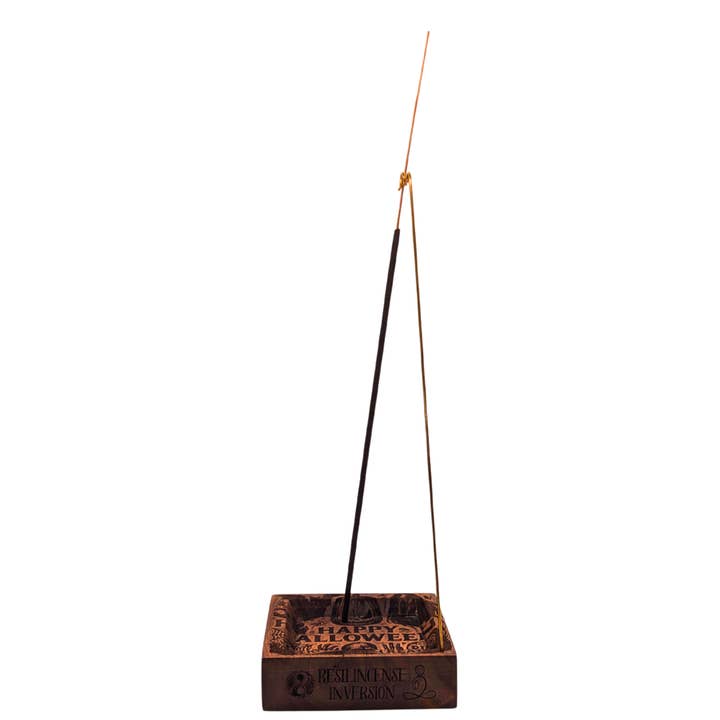 ResilScents WholeSale - Wholesale Incense holder - Inversion Ash Catcher – Crafted Wood & Brass Incense Stand19