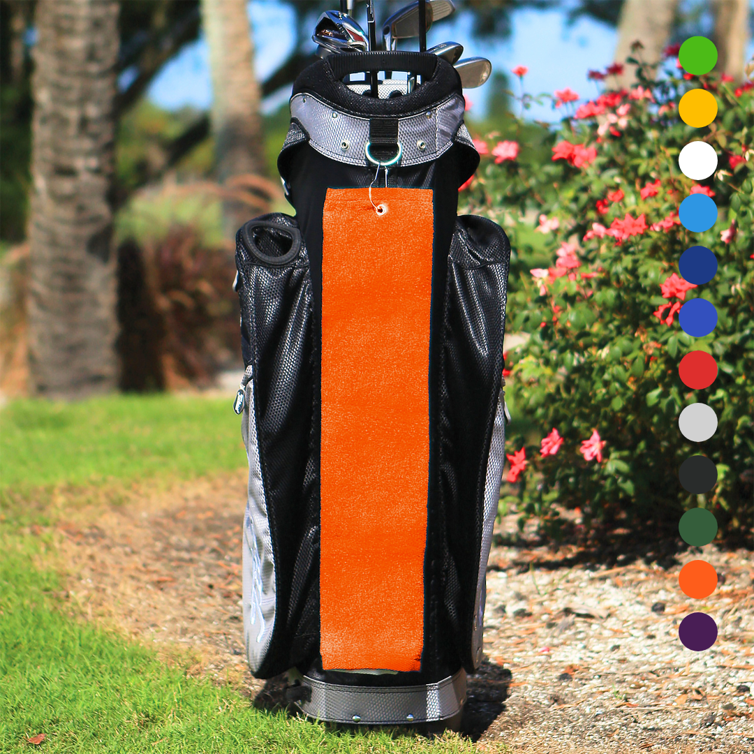 Pro Towels - Wholesale Sports Towel - Tri-Fold Diamond Velour Golf Towel: Grommet & Hook6