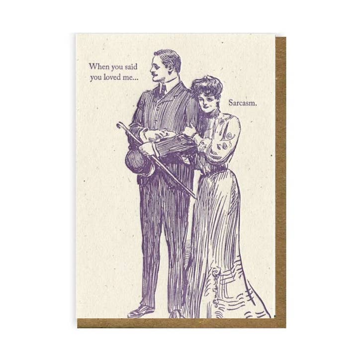 Sarcasm for wholesale by Blue Barnhouse